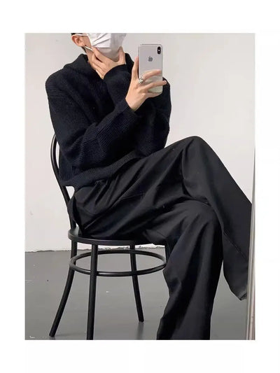 Hooded Sweater Men's Autumn and Winter American Trendy Loose Versatile Thread Clothes