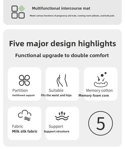 Bedhead Sleeping God Sofa Cushion Bed Hip Lifting Multi functional Pillow Butt Cushion Thickened Half Lying Backrest