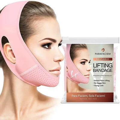 Face Slimming Bandage V-Shaped Face Shaper Women Chin Cheek Lifting Band Facial Massage Band Facial Skin Care Beauty Tool Reusab