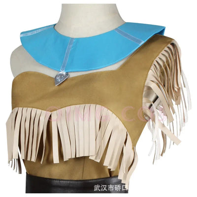 Pocahontas Cosplay Costume Carnival Uniform  Halloween Anime Party Costumes Masquerade Women Game