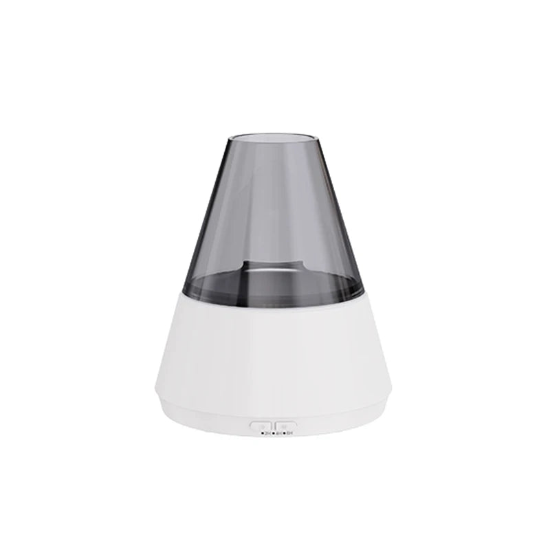 Essential Oil Diffuser Modern Style Aromatherapy Aroma Diffusers with Candle Light Fragrance Ultrasonic Cool Mist Humidifier