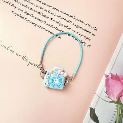 Labubu Accessories 17cm Labubu Pendant Camera Water Bottle Bag Accessories Cute Sitting Party Accessories