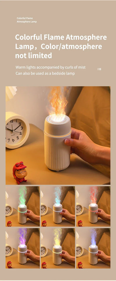 Car Aromatherapy Diffuser Humidifier with LED Light  Auto Air Purifier and Aroma Air Freshener for Car