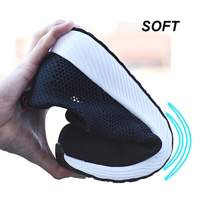 Steel Toe Anti-Puncture Men's Safety Shoes Summer Lightweight Breathable Work Safety Shoes Men Women Work Sneakers
