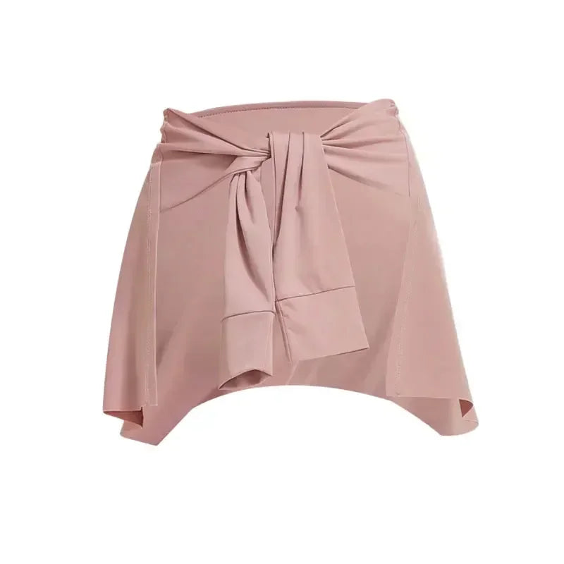 Gym Skirt Wrap Covering Buttocks Workout Fitness Wear Dance Ballet Skirts for Women Sport Yoga Dress Short Thigh Cover Skirt