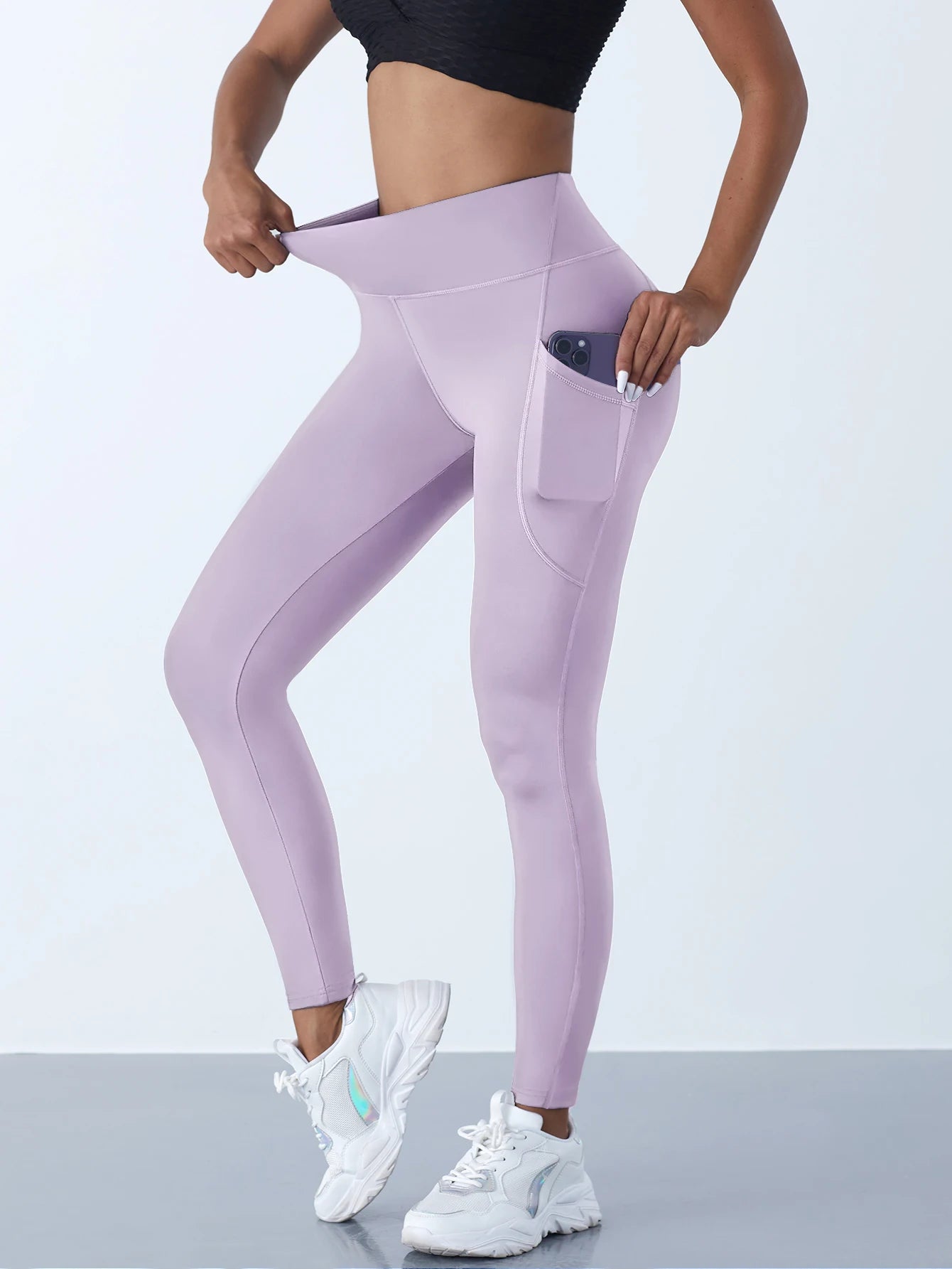 Women's Leggings With Pockets Push Up