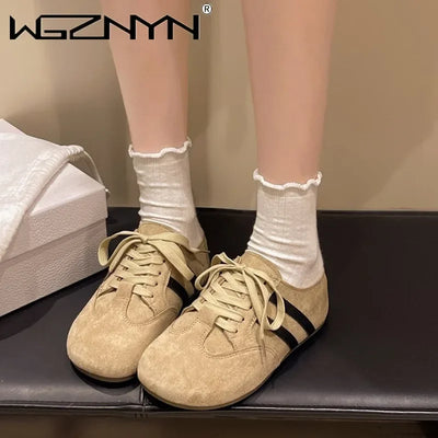 2025 Casual Sneakers Woman Shoes Slippers Flats Platform Sandals Mules NEW Brand Designer Lace Up Loafers Summer Womens Sneakers