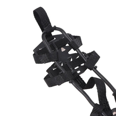 1 Pair M L Crampons Shoes Cover 24 Teeth Anti-Slip Ice Grips Gripper Shoes Boot Hiking Ice Climbing Shoe Spikes Climbing Chain