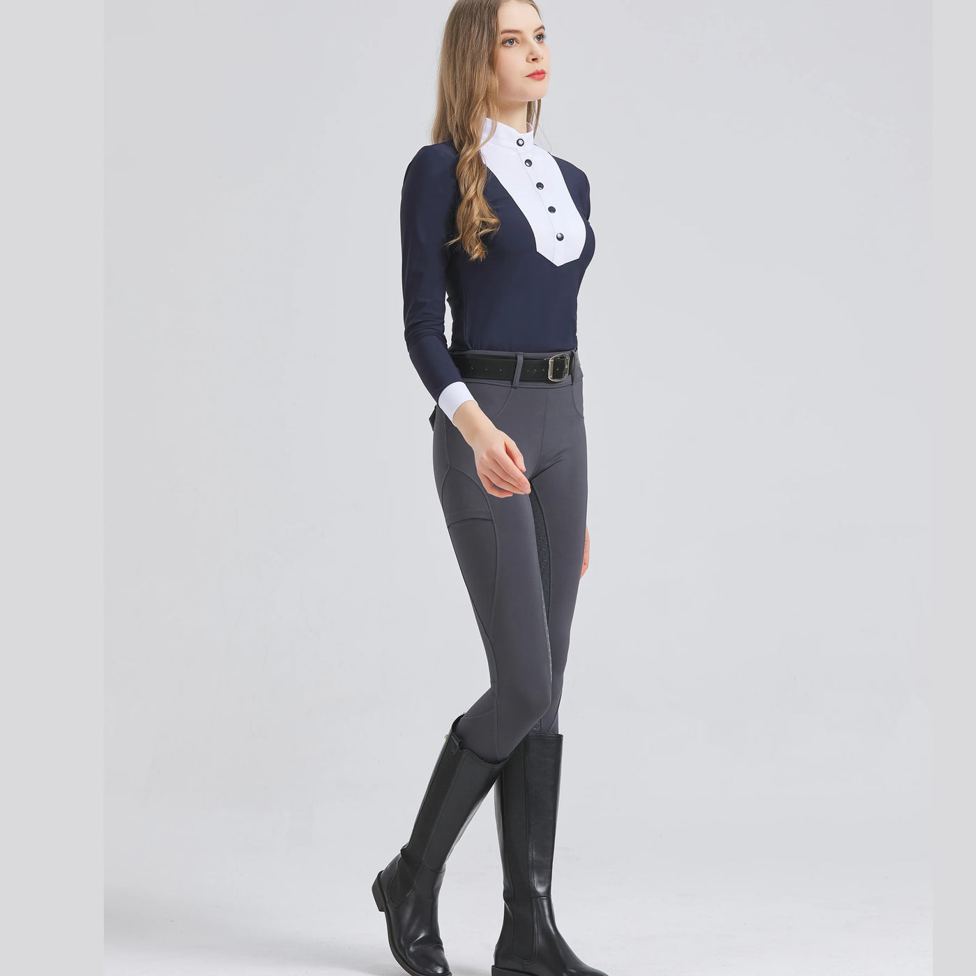 Four Seasons Breeches Women's professional equestrian sports pants riding silicone anti-slip pants wear-resistant high-elastic t