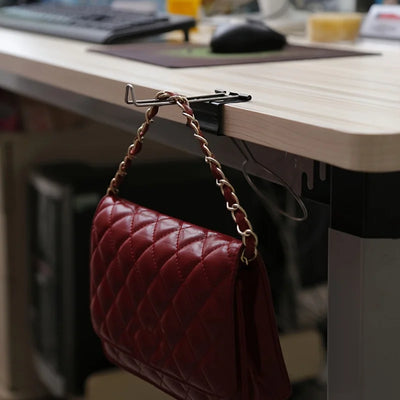 Stainless Steel Multi-Functional Cup Holder with Pen Slot - Ergonomic Desk Organizer for Office, Home, or Bathroom