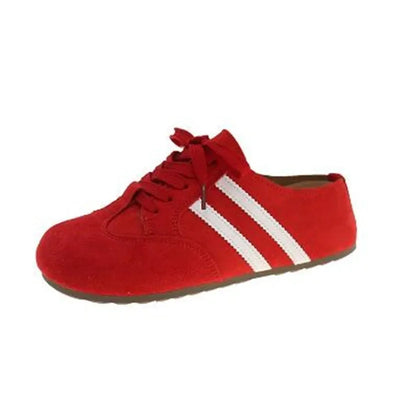 2025 Casual Sneakers Woman Shoes Slippers Flats Platform Sandals Mules NEW Brand Designer Lace Up Loafers Summer Womens Sneakers