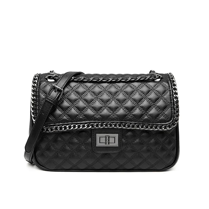 Famous Designer Women's Handbag With Premium Leather, Elegant Messenger Bag For Everyday Use, Classic Luxury Style