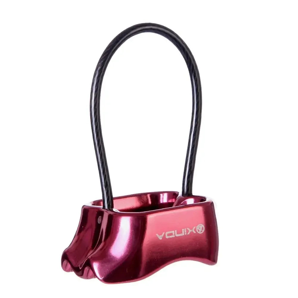 Downhill Be-lay Rappel Device Hardware Safety Ring Rock Climbing Rappel ATC Professional Climbing Descender Mountaineering