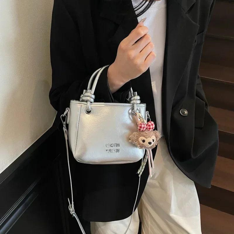 2025 unique women’s handbag designer shoulder purse minimalist bucket & square bag versatile crossbody for work