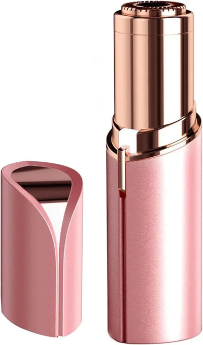 Facial Hair Removal for Women, Mini Hair Remover, Electric Razor Shaver Portable Bikini Epilator for Lips, Chin, Armpit, Peach