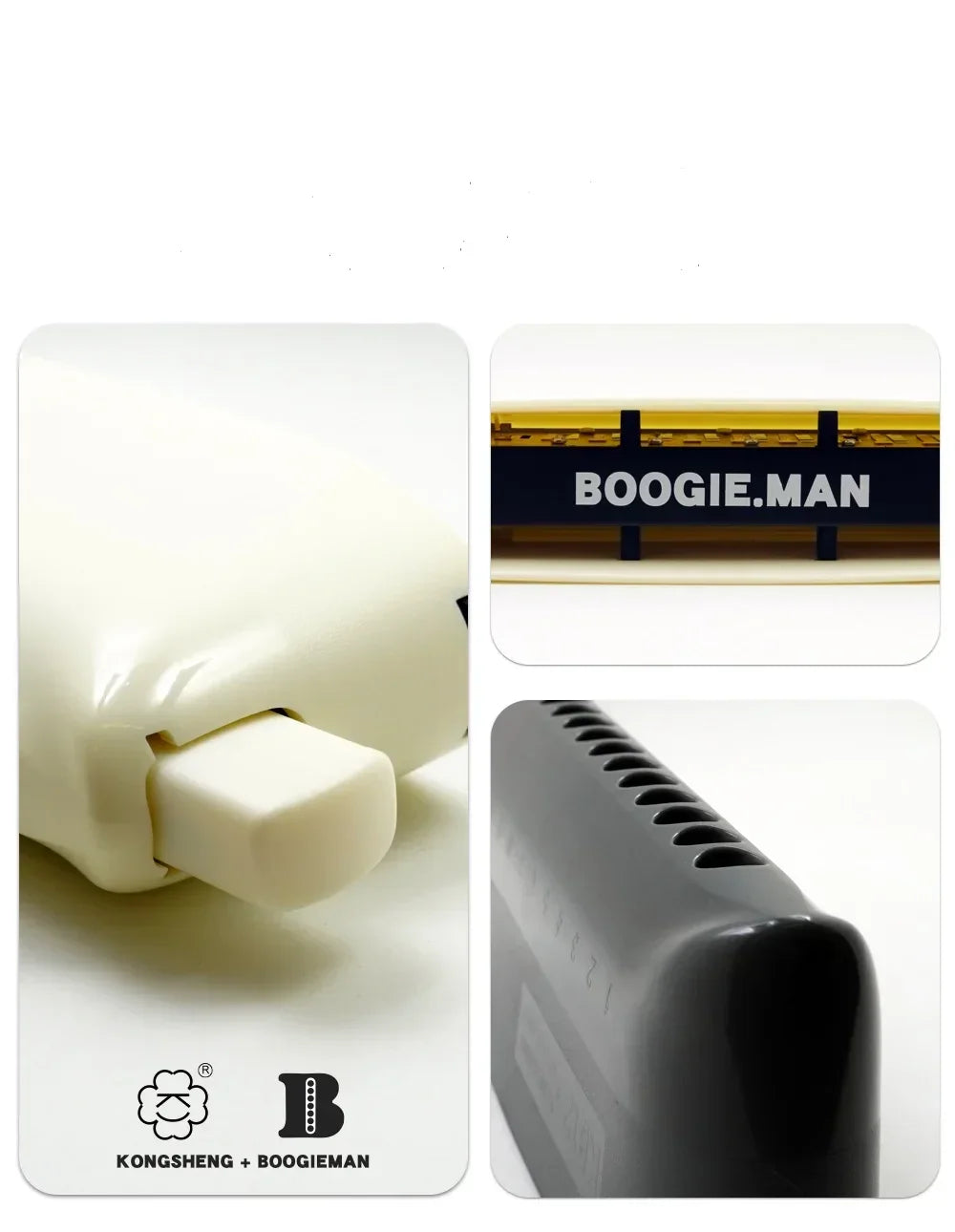 KONGSHENG BoogieMan KB-12 12-hole Chromatic Harmonica