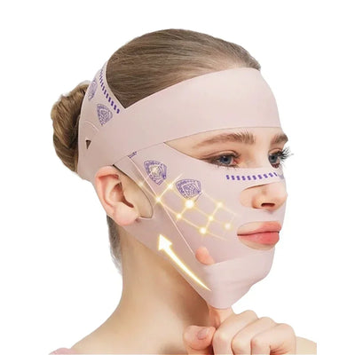 Face Slimming Bandage Women Face Lifting Belt V Line Shaper Chin Cheek Lift Up Anti Wrinkle Strap Facial Beauty Skin Care Tools