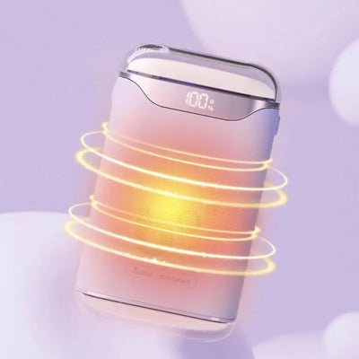 Hand Warmers Rechargeable Pocket Size Electric Handwarmers 3000mAh Long Heating LED Digital Display Electric Pocket Heater For