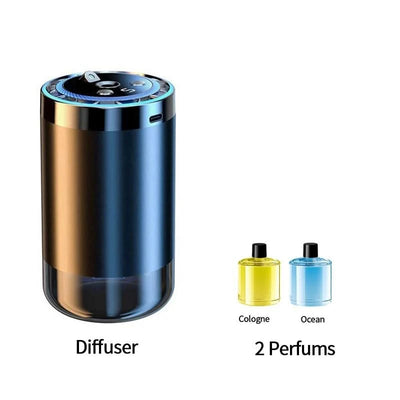 Car Air Humidifier Fragrance Diffuser Car Air Fresheners Perfume Essential Oil Diffuser Odor Eliminator Removing Humidifier