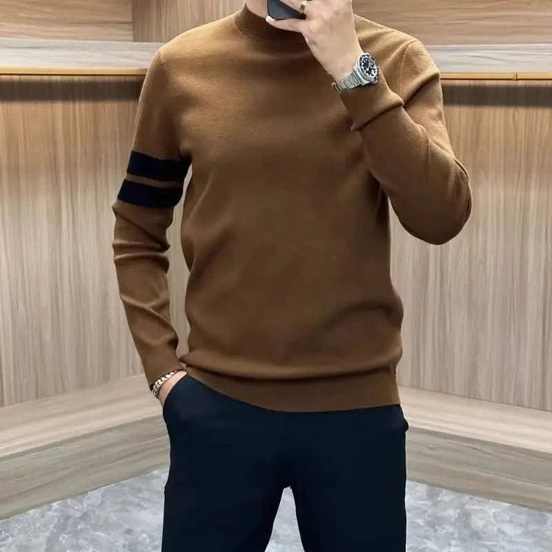 Round Neck Long Sleeve T Shirts for Men | Autumn Sweatshirts | Tops | Men's Clothing | Pullovers