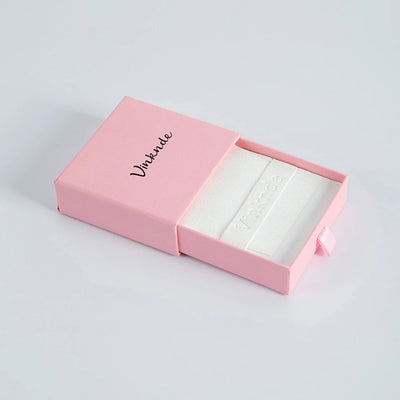 Custom Logo Luxurious Jewellery Packaging Pouch Printed Cardboard Drawer Box Fashion Jewelry Rings Packaging Box With Suede Bag