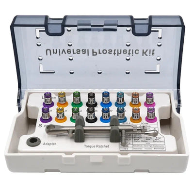 Dental Universal Implant Prosthetic Kits Restoration Torque Screwdriver Wrench Colorful TorqueRatchet Dentistry Handpiece Repair