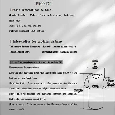 2025 Men's Oversized T-shirts Mens Cotton T Shirt White  Casual Summer Wear Fashion Print Tee Shirts for Men New Clothing