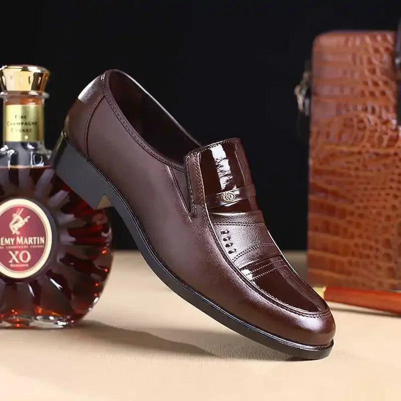 Oxford Shoes for Men Dress Shoes  Formal Shoes Fashion Round Toe Business Wedding  Dress  Men Designer  Loafers