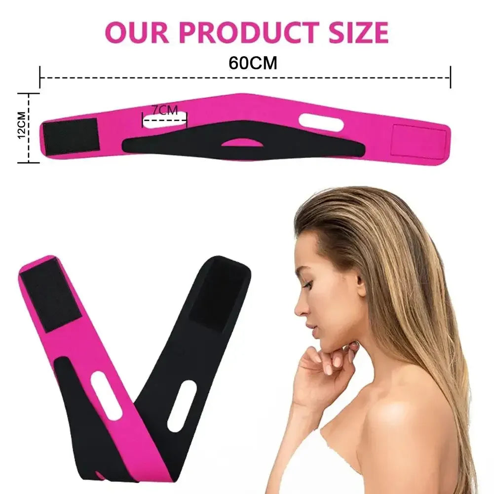 Elastic Face Slimming Bandage V Face Slimmer Mask Face Lift Bandage Shaping Contour Shaper Up Belt Facial Massage Strap 2025 Hot