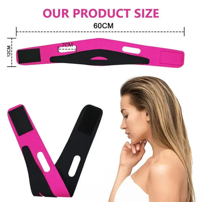 Elastic Face Slimming Bandage V Face Slimmer Mask Face Lift Bandage Shaping Contour Shaper Up Belt Facial Massage Strap 2025 Hot