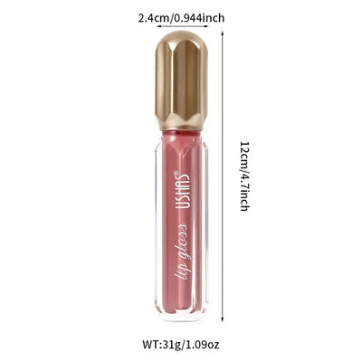 Mirror Pearl Lip Gloss Waterproof Long Lasting Moisturizing Lipstick Shine Glitter Lip Gloss Women Makeup Cosmetic