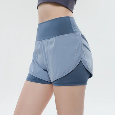 Yoga Shorts for Women Summer Fitness Shorts Biker Workout Running Sports Shorts Quick Drying Sportwear With Pocket Breathable