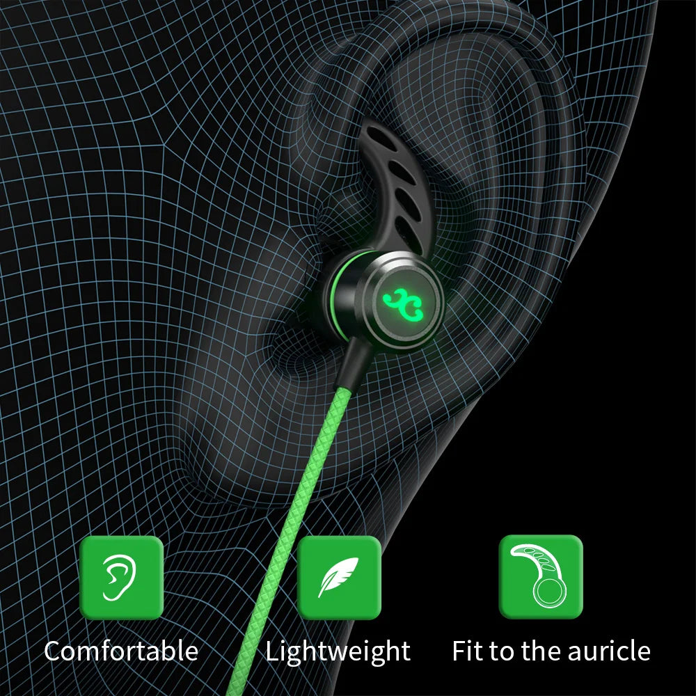 TYPE-C Wired Headphones Gaming Headset Bass Stereo Gamer Earphones Noise Cancelling Earbuds With Mic In-ear Handfree