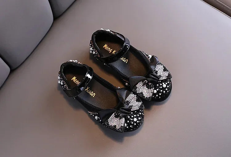 Sandals Toddler Girl Childrens Shoes Pearl Rhinestones Shining Kids Shoes Baby Girls Shoes Girls Thong Sandals