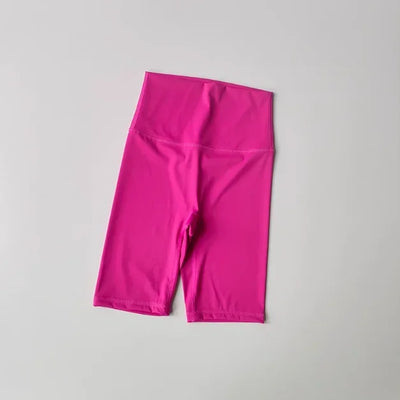 Women's Biker Shorts, High Waist Workout Shorts with Cooling Technology, Seamless Yoga Shorts for Gym & Cycling