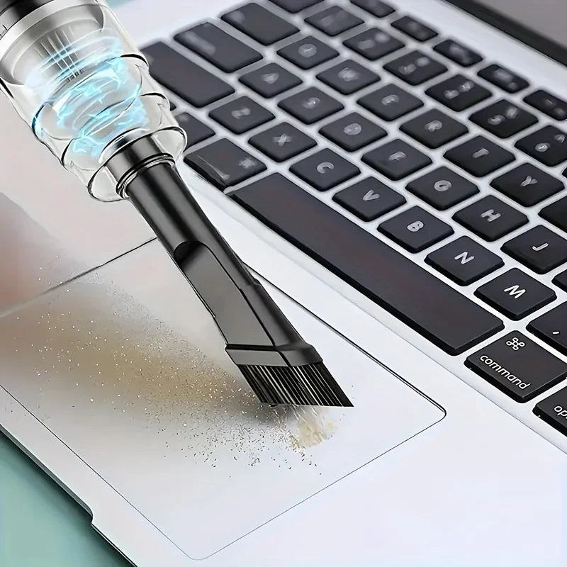 Portable Wireless Car Vacuum Cleaner with Strong Suction USB Rechargeable Mini Vacuum for Car Home Office Compact Spaces