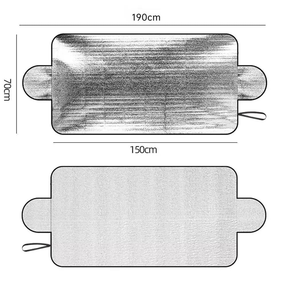 Car Accessories Car Windscreen Windshield Frost Cover Ice Snow Shield Front Protector Auto UV Protection Curtain Styling