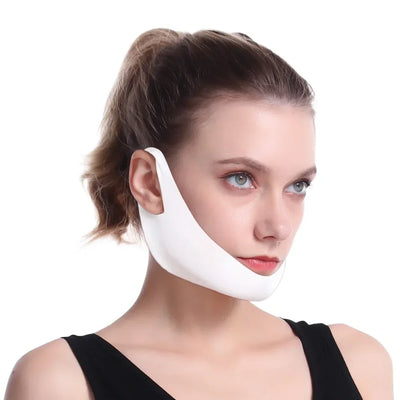 Portable Adjustable Face Tightening Bandage Face Lifting Belt Breathable V Shaped Slimming Bandage Resuable Facial Lifting Strap