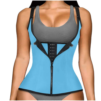 Shapewear Reducing And Shaping Girdles For Women Waist Trainer Sleeveless Bodysuit Basic Thong Slim Fit Sweatwicking Shapewear