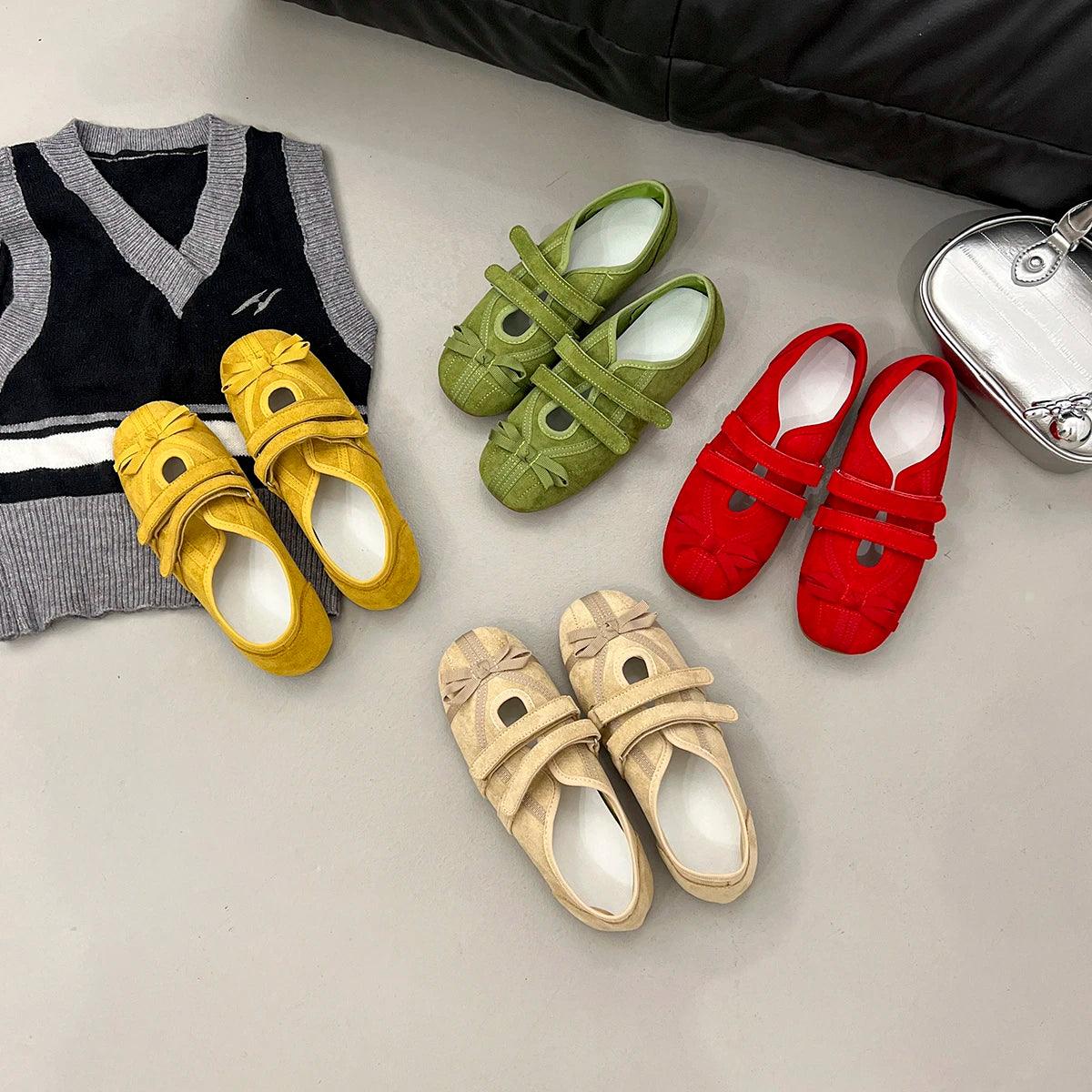 Designer sneakers flats women ballet dance walking shoes sport shoes woman