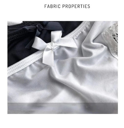 Thong women's underwear ice silk sexy lace cross belt light luxury low waist T pants sexy hollow temptation thong women