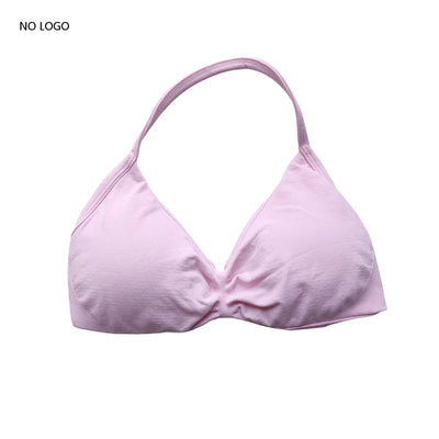 ARFTE Sports Bra Strappy Backless Yoga Gym Bra Removable Cups Women Workout Clothing Gym Top Halter Sport Bras