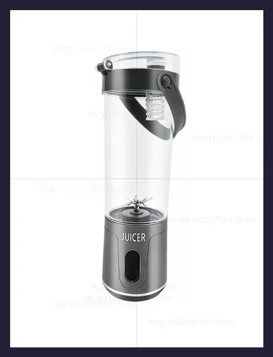 Portable Juice Blender 600ML 12 Blades Household USB Rechargeable Electric Juicer for Smoothies Fruit Mixing Personal Blender