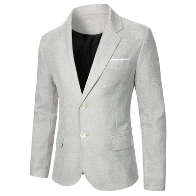 Men's Suit Comfortable Luxury Texture Fabric Men's Spring/Summer Coat Wedding Best Man  Stage Performance Men's Suit Jacket