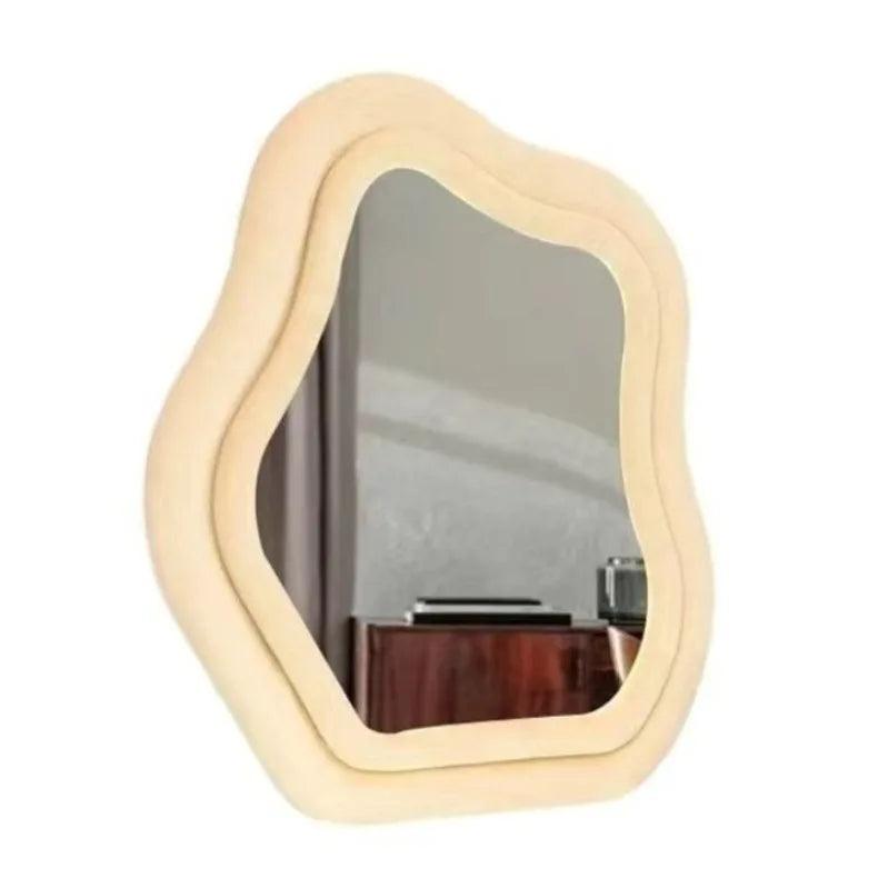 Modern style makeup mirror simple hanging mirrors elegant bright wall decorative living room aesthetic decorations