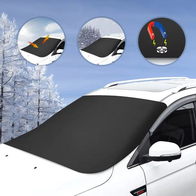 Car Snow Shield Front Windshield Cover Windshield Winter Windshiel Snow Protection Car Window Snow Shield Frost Antifreeze Cover