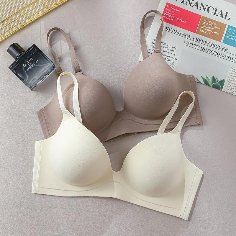 Women Bra Wireless Push Up Bralette Small Chest