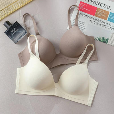 Women Bra Wireless Push Up Bralette Small Chest