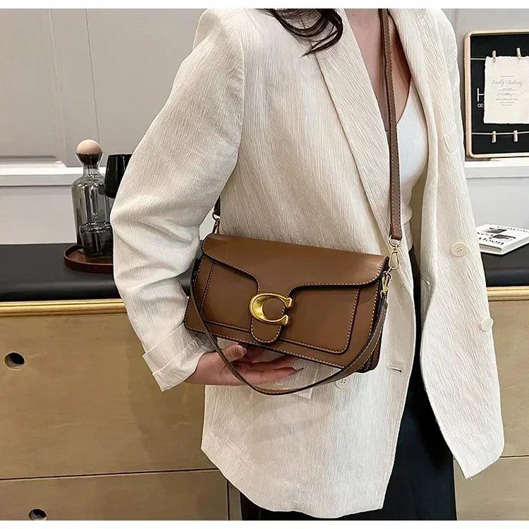 Luxury - grade 2025 women’s exclusive small square shoulder bag - solid - color aesthetic niche - style design& daily