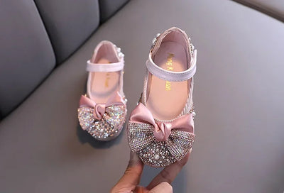 Sandals Toddler Girl Childrens Shoes Pearl Rhinestones Shining Kids Shoes Baby Girls Shoes Girls Thong Sandals